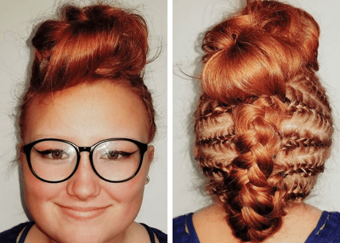 50+ Updo Hairstyles That're So Stylish : Loose Wave Updo with a Textured Bun